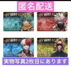 僕のヒーローアカデミア　バースデイコレクションカード2026 ４枚セット