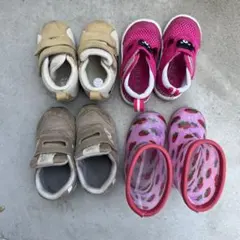 アシックス ニューバランス スクスク まとめ売り　スニーカー 女の子 13