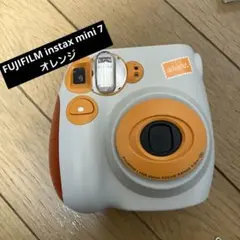 FUJIFILM instax mini 7 ジャンク？　オレンジ