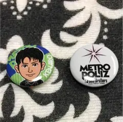 山下健二郎 缶バッチ