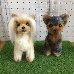 ヨークシャー・テリア　犬のぬいぐるみ　吉徳　レトロ　当時物　ヨシトク ヨークシャー・テリア 犬のぬいぐるみ 吉徳 レトロ 当時物 ヨシトク