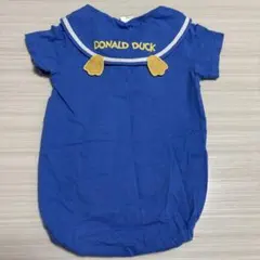 ドナルドダック セーラー襟ロンパース 95cm未満