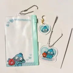サンリオ ハンギョドン ファスナーケース ミニチャーム キーホルダー セット