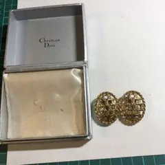 452ヴィンテージChristian Dior ゴールド イヤリングのサムネイル