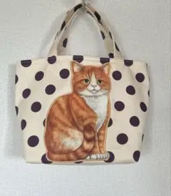 コヤンイサムチョン 赤ちゃん猫と友達 ミニトートバッグ-2