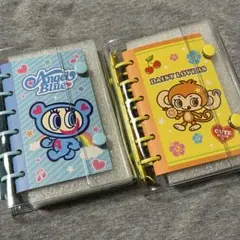 エンジェルブルー デイジーラバーズ 6穴リング シール帳 2冊セット A7サイズ