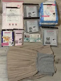 出産準備セット お産用パット　産褥ショーツ　授乳ブラなど