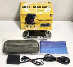 PSP本体 メタルギアソリッド ピースウォーカー 限定デザイン【軽ジャンク】