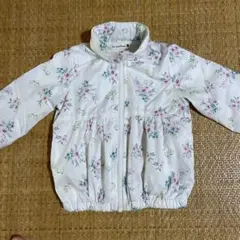 花柄フード付きジャケット 100cm