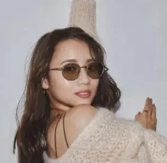 Zoff Aoi IHARA ウェリントン型セルフフレーム　べっ甲