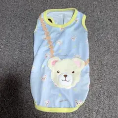 犬服 LIFELIKE クマ柄 ライトブルーのサムネイル