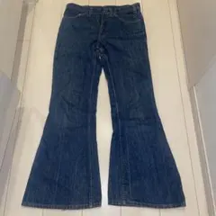 80年3月製 Levi’s684 W32 ベルボトム 濃紺のサムネイル