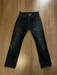 Levi's 501XX W32 BIG-E 赤耳 バレンシア 刻印555 濃紺