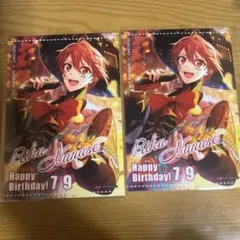 アイナナ  アニメイトカフェ　七瀬陸　バースデーブロマイド