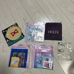 ドラゴンボール一番くじジッパーバッグ　フィギュア新品未使用フリーザのポーチお皿
