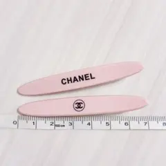 CHANEL ピンク ヘアクリップ 2個セット