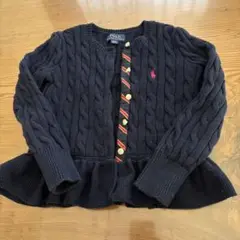 Ralph Lauren ネイビー カーディガン
