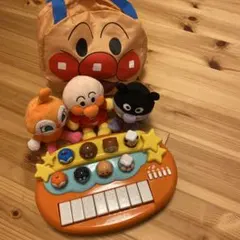 アンパンマン ピアノおもちゃ ぬいぐるみセット