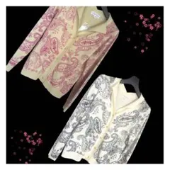 【そごう購入】島田順子プロデュース カーディガン 2枚セット（単品販売可）