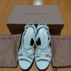 Gianvito Rossi ストラップサンダル ホワイトのサムネイル