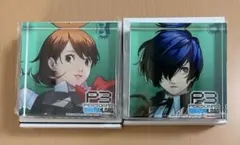ペルソナ3リロード WonderGOO 特典 アクリルブロック 主人公 結城理