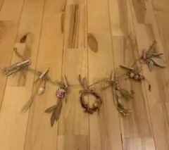 ドライフラワー　ガーランド