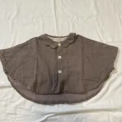 【tete a tete】 コットンベビーポンチョ　70〜80cm