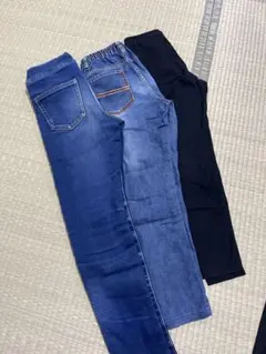 長ズボン デニム 裏起毛 セット