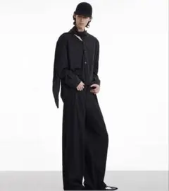 ウールダーツパンツ SOSHIOTSUKI X ZARA M ブラック - メルカリ
