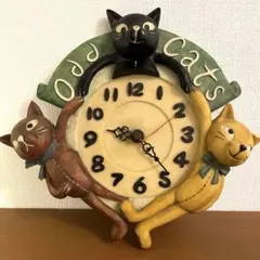 ねこまたごよみ 壁掛け時計 石黒亜矢子 ニコアンド - メルカリ
