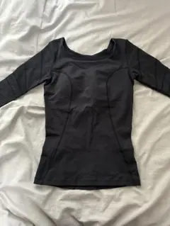 ❶Rintosull パーフェクトフォームトップスブラック Ｌ　1回のみ使用品