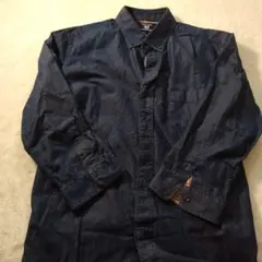 COMME CA COMMUNE ダークブルー デニムシャツ L