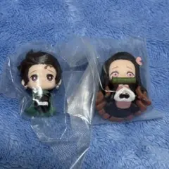 鬼滅の刃 まちぼうけ 竈門炭治郎 竈門禰豆子 ガチャガチャ