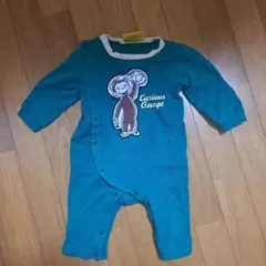 Curious George ロンパース 80cm 　カバーオール