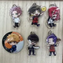 ブルーロックキーホルダー✖︎5+缶バッチ
