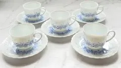 HOYA カップ&ソーサー　5客　セット