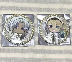 東京リベンジャーズ　プリンセスカフェ　クリスマス　缶バッジ　黒川イザナ　鶴蝶