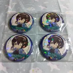 太宰治　ホログラム缶バッジ　４個セット　文豪ストレイドッグス