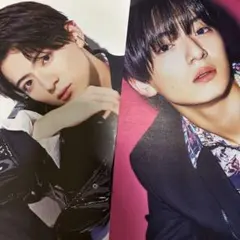 月刊TVガイド Duet POTATO 西村拓哉 Lilかんさい 切り抜き
