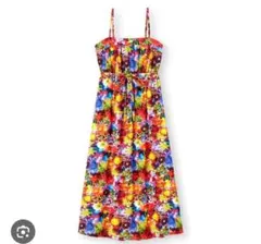 GU蜷川　ワンピース 花柄