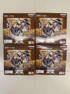 UNION ARENA 無職転生 ブースターパック 6BOX テープ付き - メルカリ