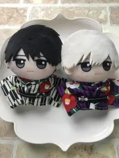 あじさい浴衣.ちびぐるみ.10cmぬい.ぬい服 - メルカリ