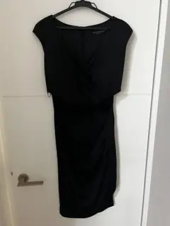 JEAN MACLEAN ブラックラップドレス sugar