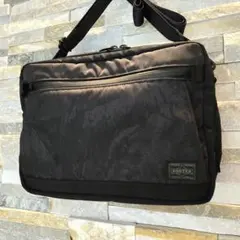 美品✨ディーゼルコラボ/3way】ポーター ビジネスバッグ 限定品 黒 