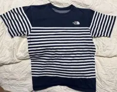 THE NORTH FACE ストライプ半袖Tシャツ