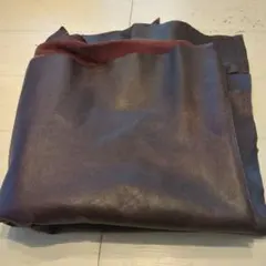 ダークブラウン 厚手レザー