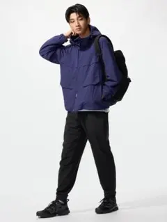 試着のみ ユニクロ ウルトラストレッチ ドライEX ジョガーパンツ M