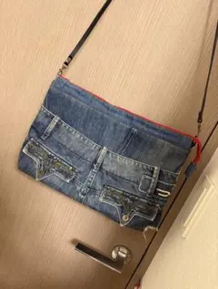 デニムリメイク ☆ショルダーバッグ