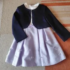 フォーマルワンピースとボレロ　卒園式　入学式