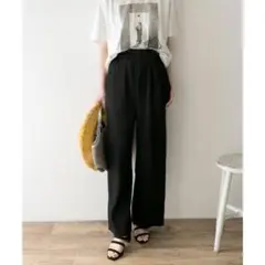 美品 URBAN RESEARCH アーバンリサーチ リラックスリブパンツ